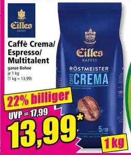 Norma Caffè Crema/Espresso/Multitalent Angebot
