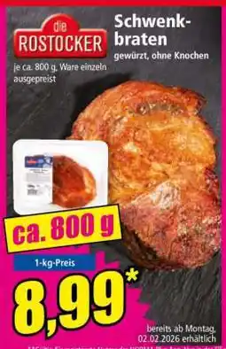 Norma Schwenkbraten Angebot
