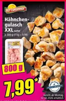 Norma Hähnchengulasch XXL natur Angebot