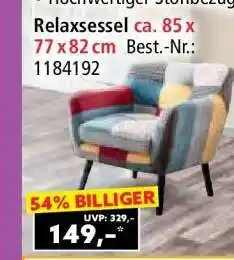 Norma Relaxsessel Angebot