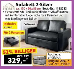 Norma Sofabett 2-Sitzer Angebot