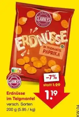 Netto Marken-Discount Erdnüsse im Teigmantel Angebot