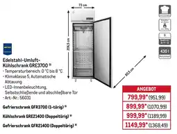METRO METRO PROFESSIONAL Edelstahl-Umluft- Kühlschrank GRE3700 Angebot