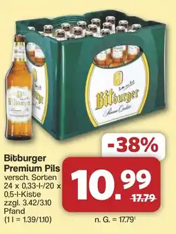 Famila Nord West Bitburger Premium Pils Angebot
