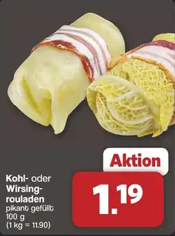Famila Nord West Kohl- oder Wirsingrouladen Angebot