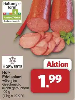 Famila Nord West HOFWERTE Hof- Edelsalami Angebot