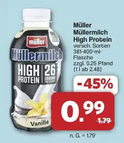 Famila Nord West Müller Müllermilch High Protein Angebot