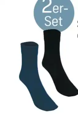 Rossmann Rossmann Ideenwelt Damen Socken ohne Gummibund 2er-Set Angebot