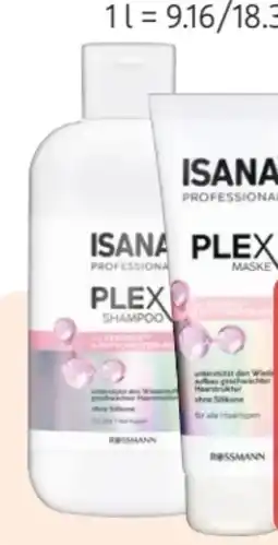 Rossmann Isana Professional Plex Shampoo Angebot