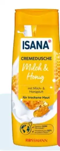 Rossmann Isana Cremedusche Angebot
