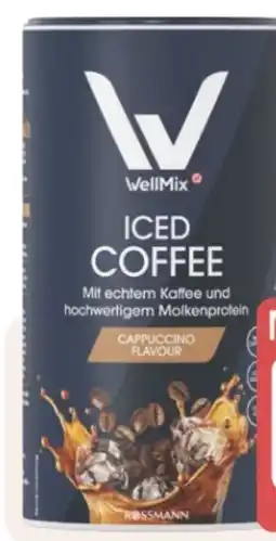 Rossmann Wellmix Iced Coffee Cappuccino Flavour Angebot