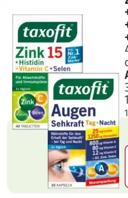 Rossmann Klosterfrau Taxofit Zink 15 + Histidin Vitamin C Selen Angebot
