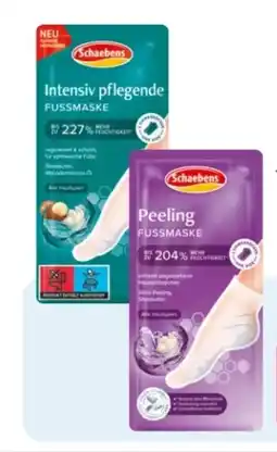 Rossmann Schaebens Intensiv Pflegende Fußmaske Angebot