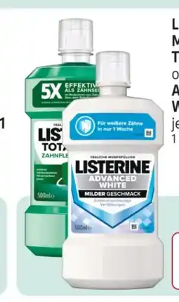 Rossmann Listerine Total Care Mundspülung Angebot