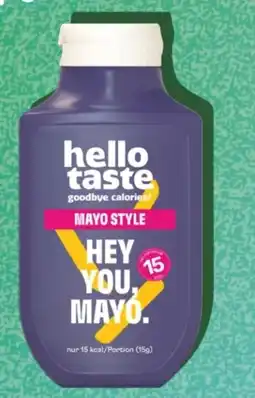 Rossmann Hello Taste Light Sauce Mayo Style Angebot