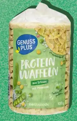 Rossmann Genuss Plus Protein Waffeln Angebot