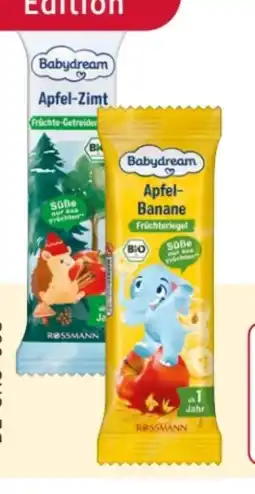 Rossmann Babydream Bio Früchteriegel Angebot