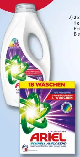 Rossmann Ariel Flüssig Waschmittel Angebot