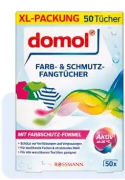 Rossmann Domol Farb- & Schmutz Fangtücher XL-Packung Angebot
