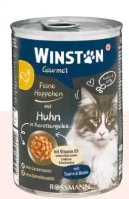 Rossmann Winston Gourmet Katze Feine Häppchen Angebot