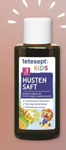 Rossmann Tetesept Kids Hustensaft Honig & Isländisch Moos Angebot