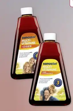 Rossmann Sanostol Saft Multi-Vitamine + Eisen Angebot