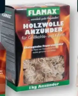 B1 Discount Baumarkt Flamax Holzwolle-Anzünder Angebot