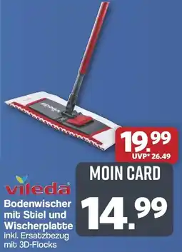 Famila Nord West vileda Bodenwischer mit Stiel und Wischerplatte Angebot