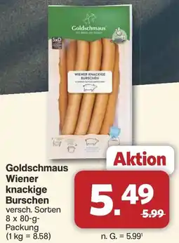 Famila Nord West Goldschmaus Wiener knackige Burschen Angebot