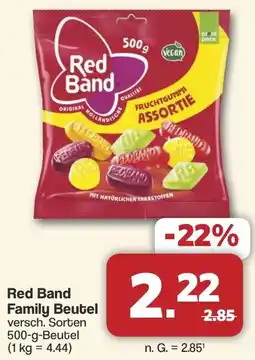 Famila Nord West Red Band Family Beutel Angebot