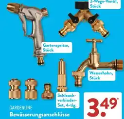 Aldi Süd Gardenline Bewässerungsanschlüsse Angebot