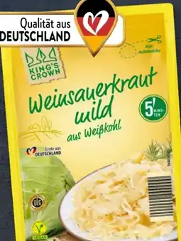 Aldi Süd King's Crown Weinsauerkraut vegan Angebot