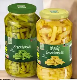 Aldi Süd King's Crown Wachsbrechbohnen vegan Angebot