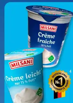 Aldi Süd Milsani Crème fraîche Angebot