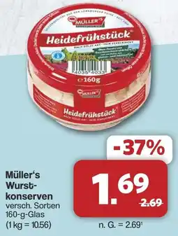 Famila Nord West Müller's Wurstkonserven Angebot