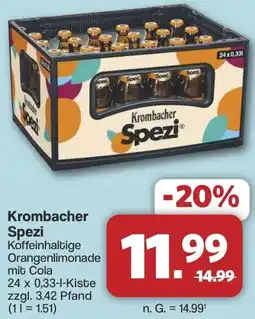 Famila Nord West Krombacher Spezi Angebot