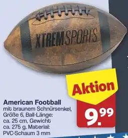 Famila Nord West American Football Angebot