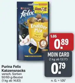Famila Nord West Purina Felix Katzensnacks Angebot