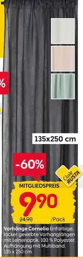 Rusta Vorhänge cornelia Angebot