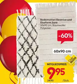 Rusta Badematten beatrice und elsaform sara Angebot