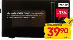 Rusta Mikrowelle mwo18 Angebot