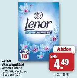 Famila Nord West Lenor Waschmittel Angebot