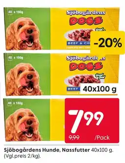 Rusta Sjöbogårdens hunde, nassfutter Angebot
