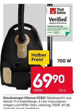 Rusta Staubsauger silence vcb21 Angebot