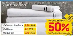 Rusta Handtücher hotel collection 30x30 cm Angebot