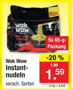 Zimmermann Wok wow instantnudeln Angebot