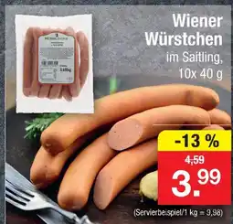 Zimmermann Wiener würstchen Angebot