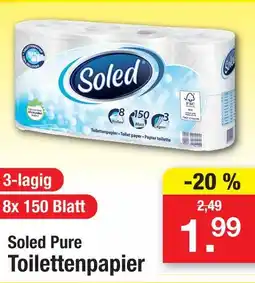 Zimmermann Soled pure toilettenpapier Angebot
