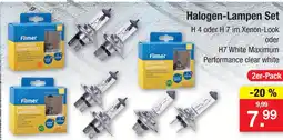 Zimmermann Filmer halogen-lampen-set h4 xenon-look Angebot