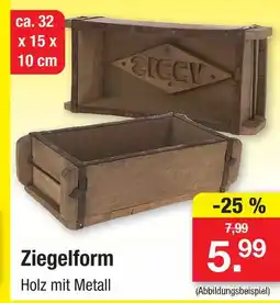 Zimmermann Ziegelform Angebot